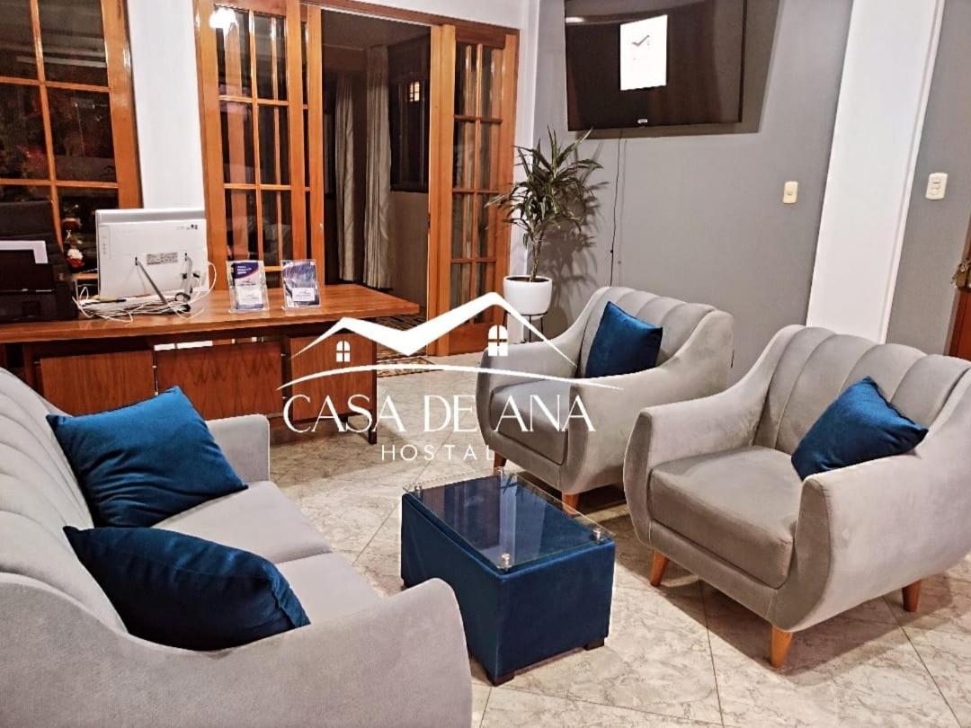 Hostal Casa De Ana Nazca Bagian luar foto